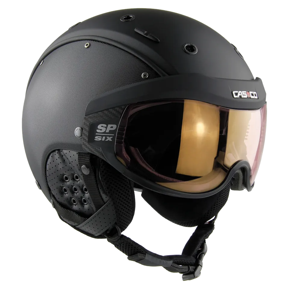 Casco SP-6 Black Structure casca schi cu viziera