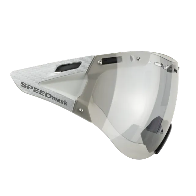 Casco SPEEDmask Carbonic clear silver mirror viziera Cat.1