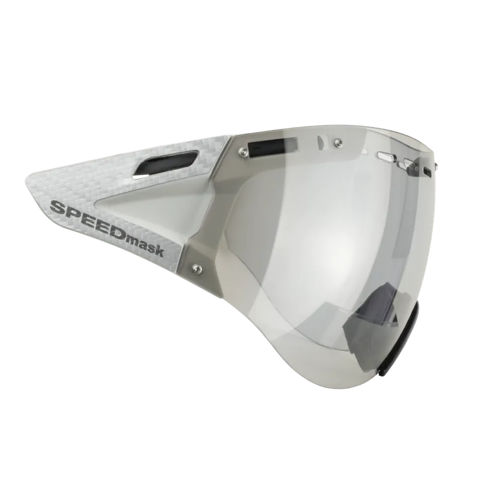 Casco SPEEDmask Carbonic clear silver mirror viziera Cat.1
