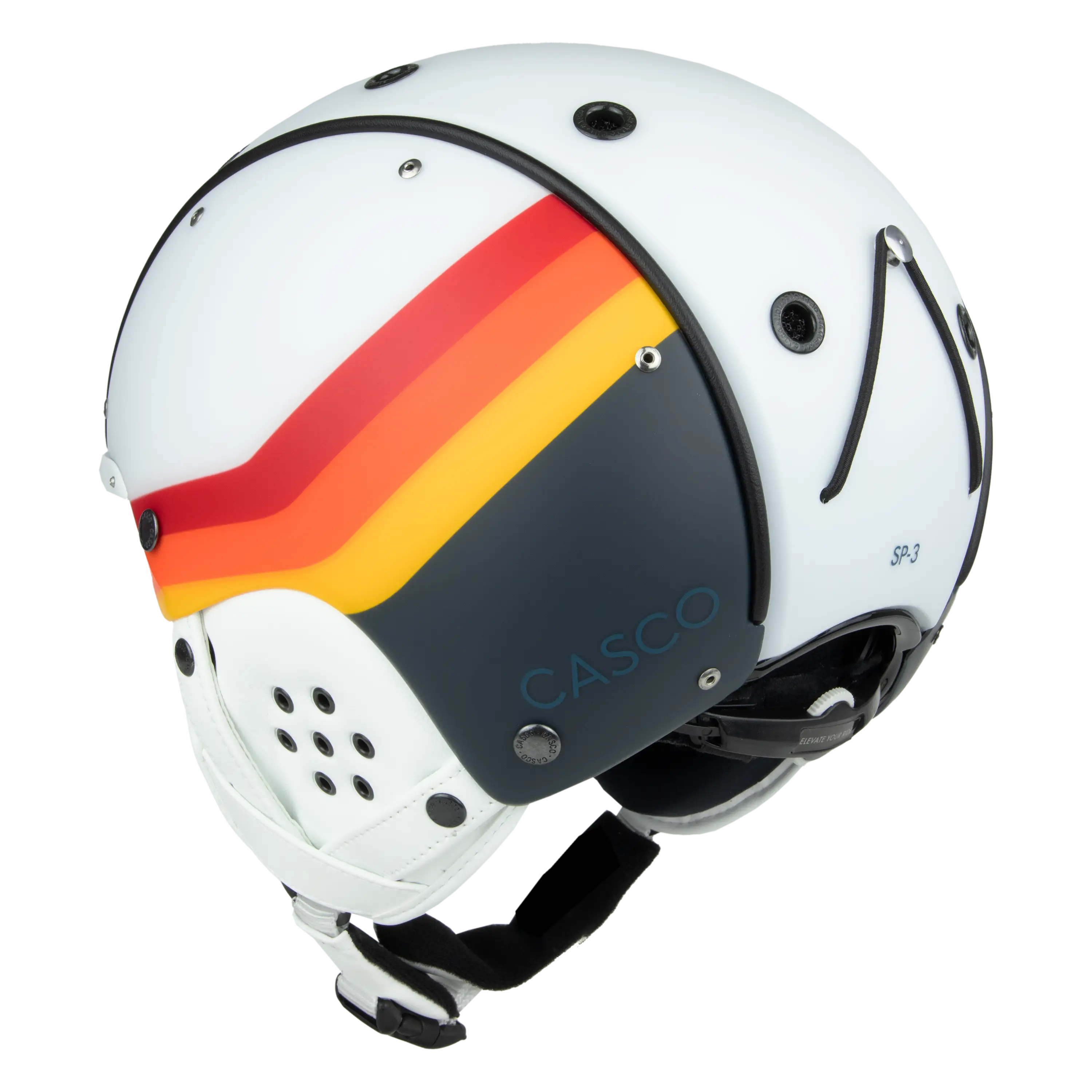 Casco SP-3 Nostalgia casca schi white-multi