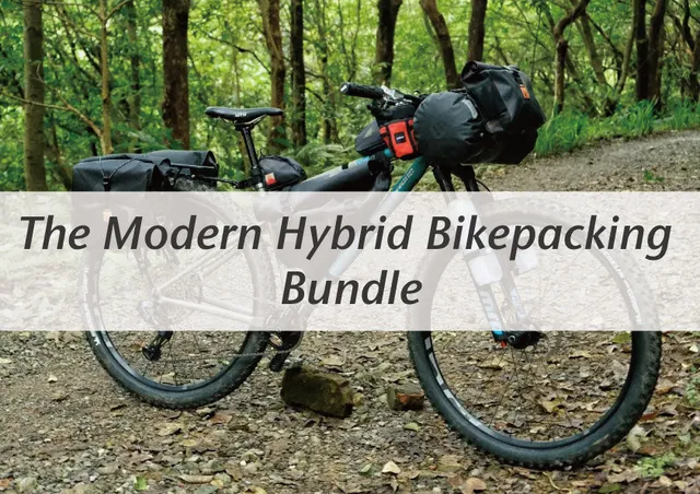WOHO Hybrid set bikepacking impermeabil 54L gri