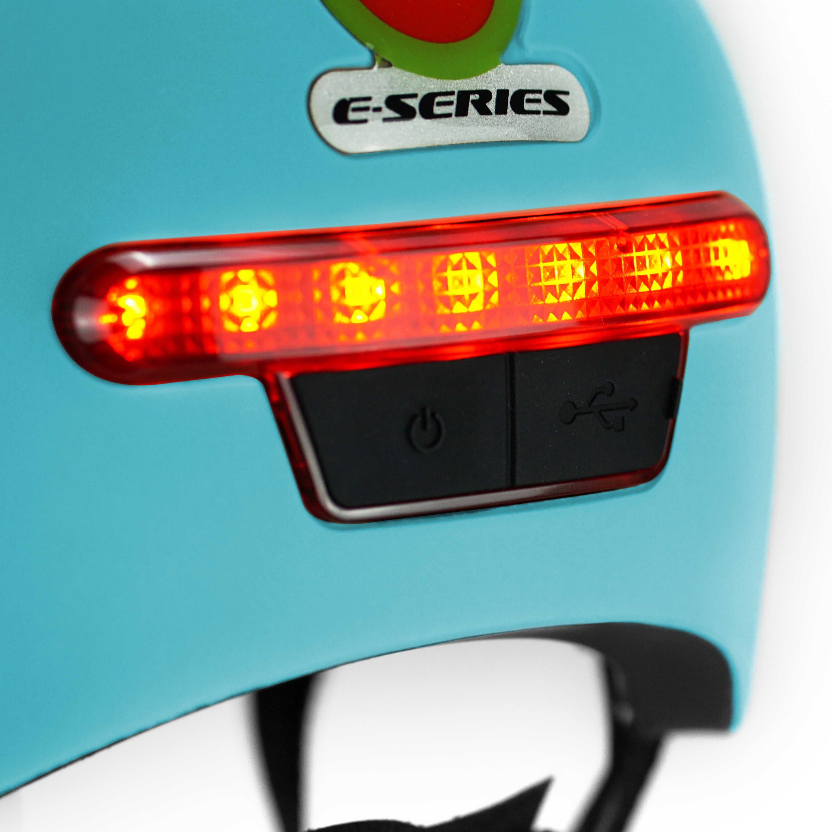 Melon E-Series Air cască bicicletă cu lumini LED
