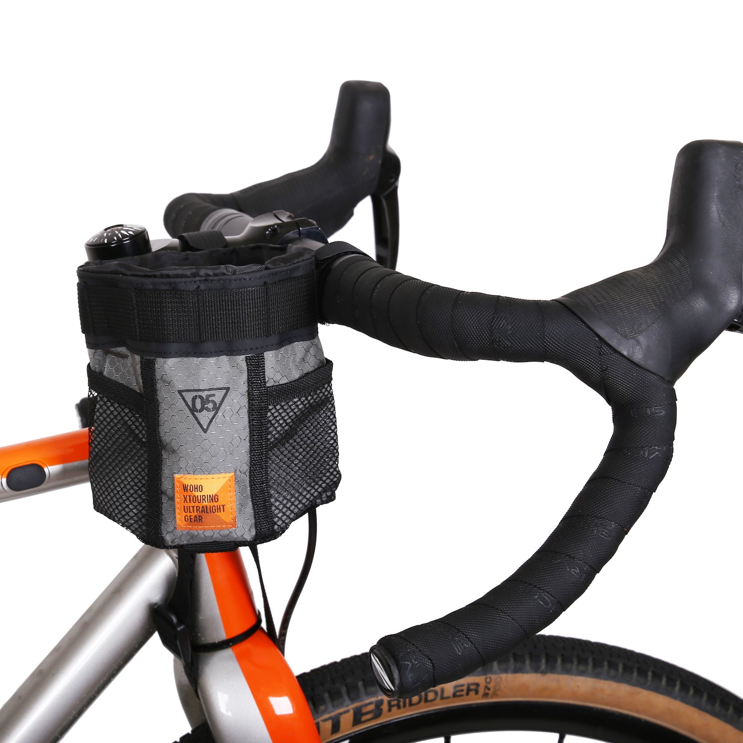 WOHO XTouring Almighty Cup Holder geantă ghidon gri 1L