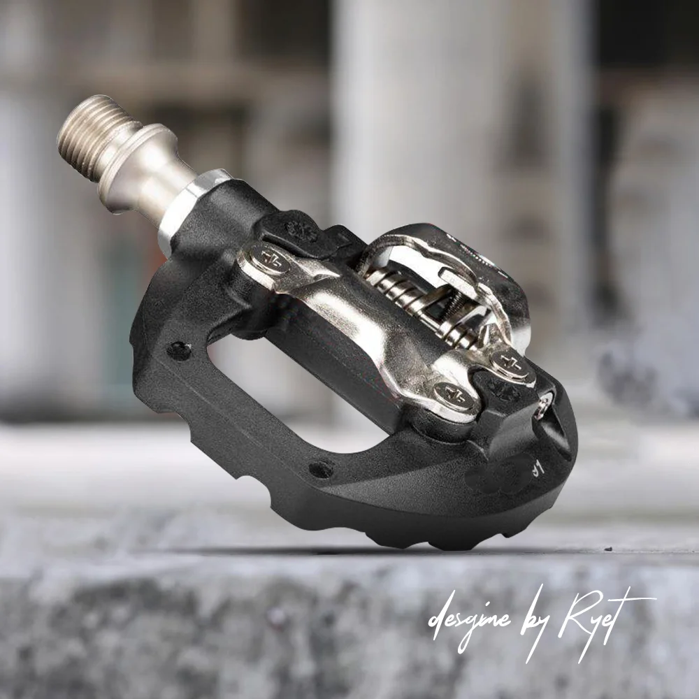 Ryet M108 pedale power meter SPD-SL platforma aluminiu