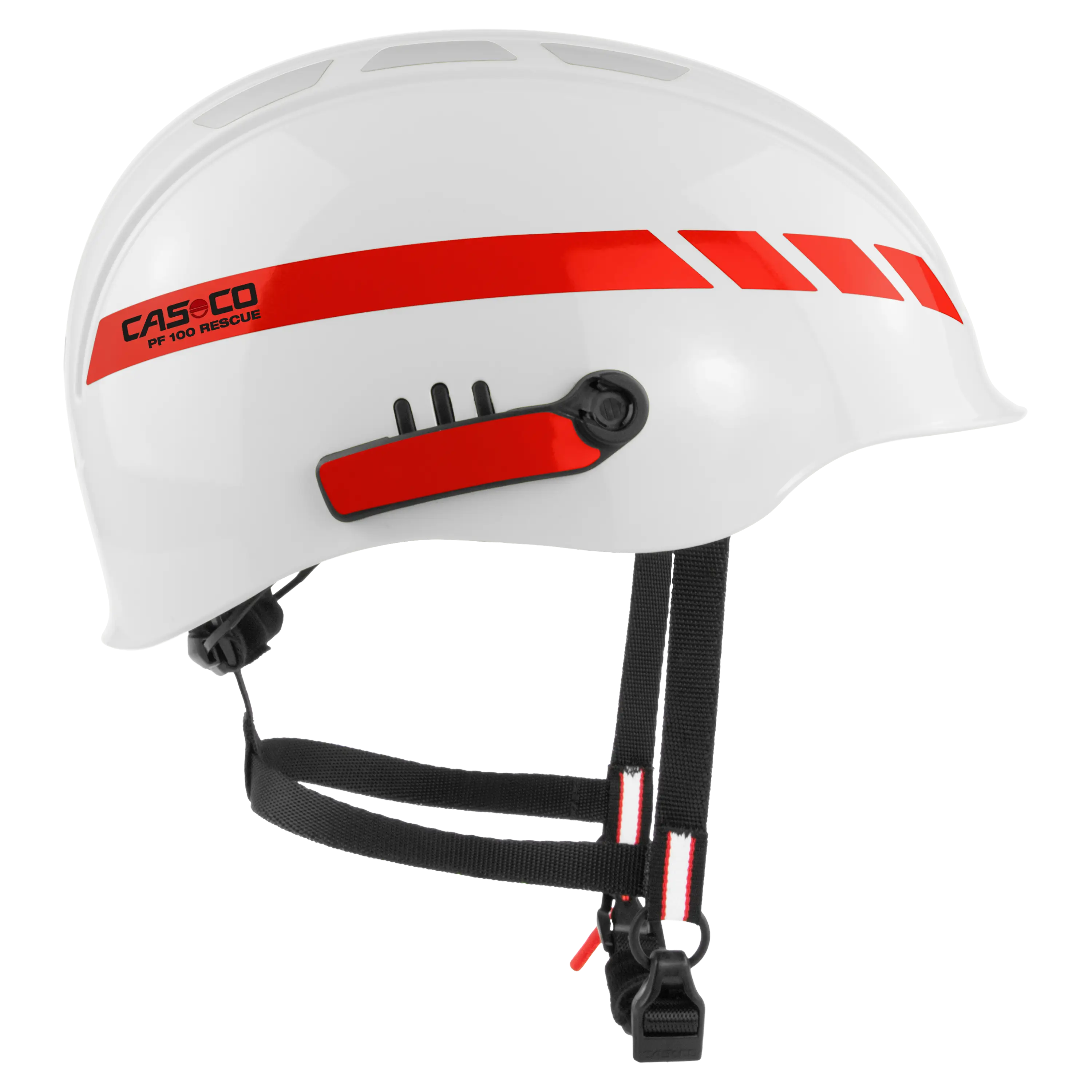 Casco PF100 Rescue casca pompieri alb-rosu usoara