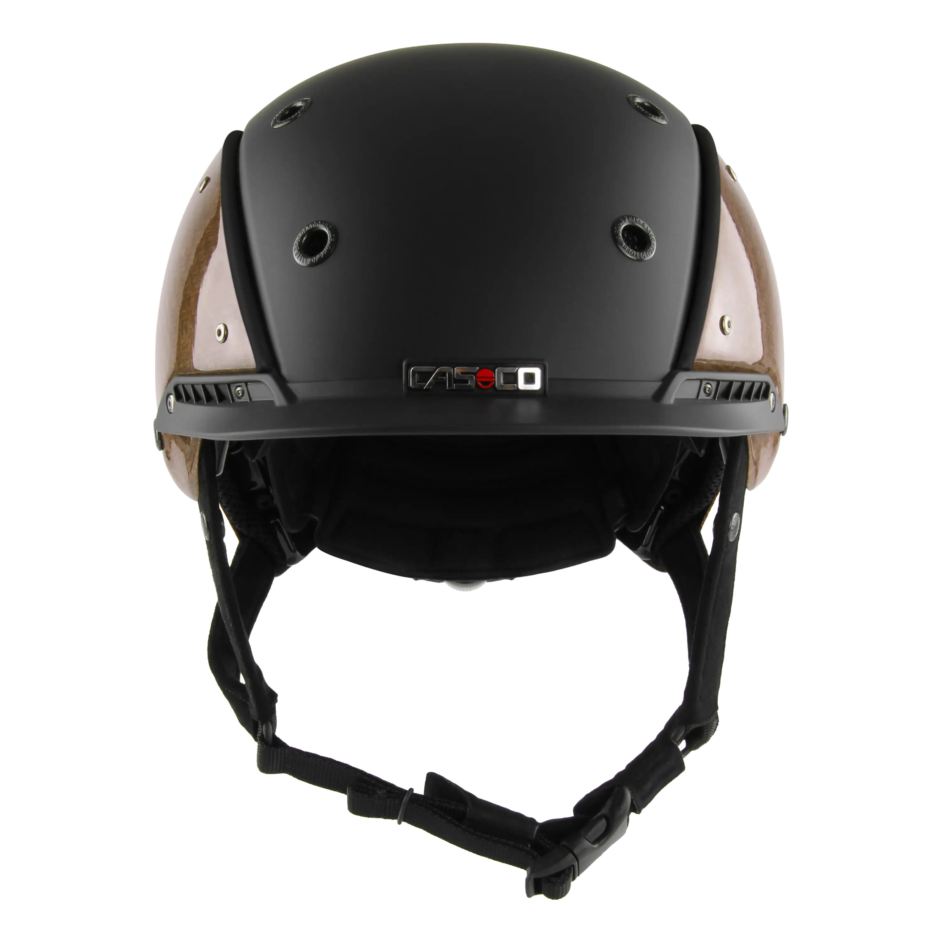 Casco CHAMP3 FLAX FIBRE casca echitatie negru fibra in