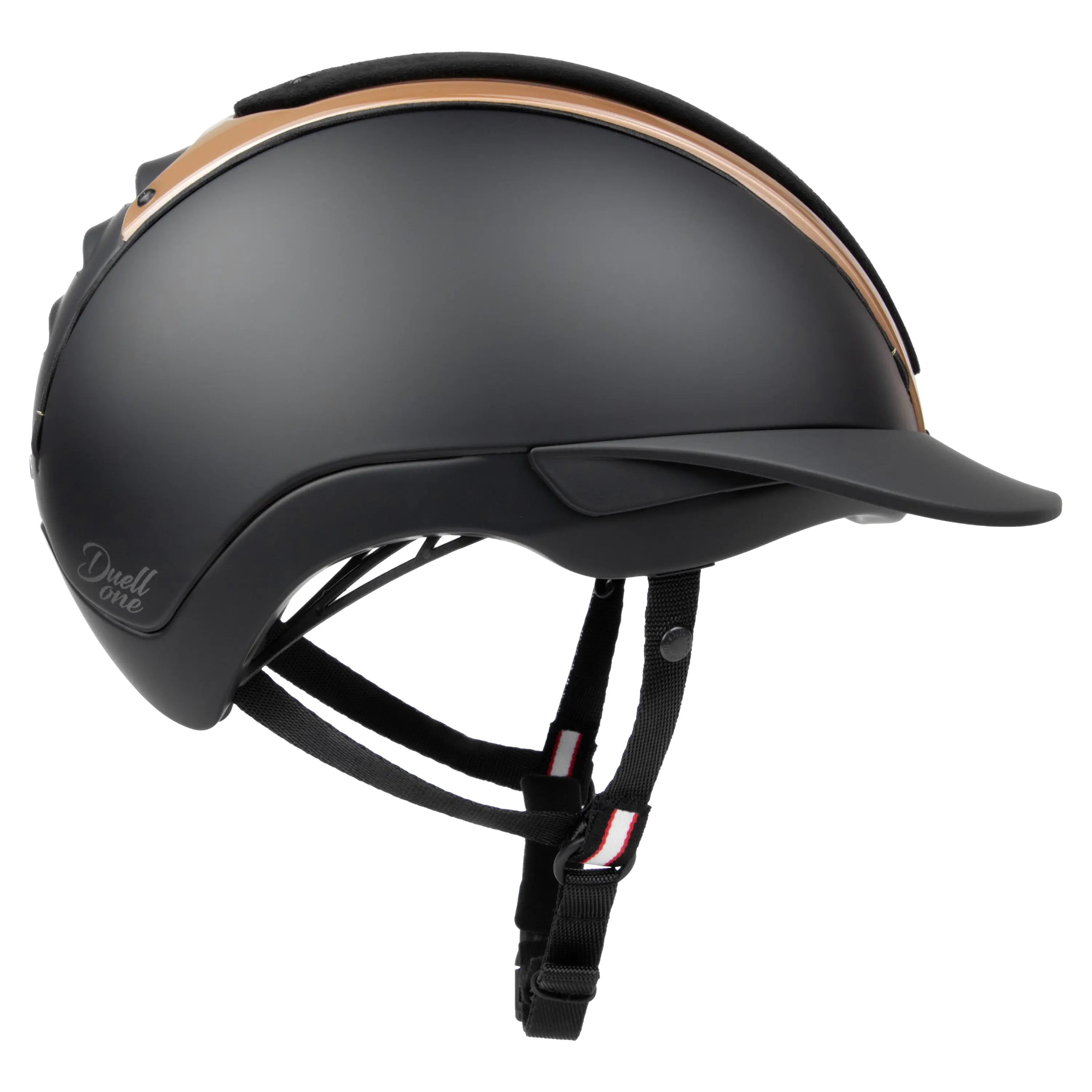 Casco Duell One Bronze cască echitație negru bronz