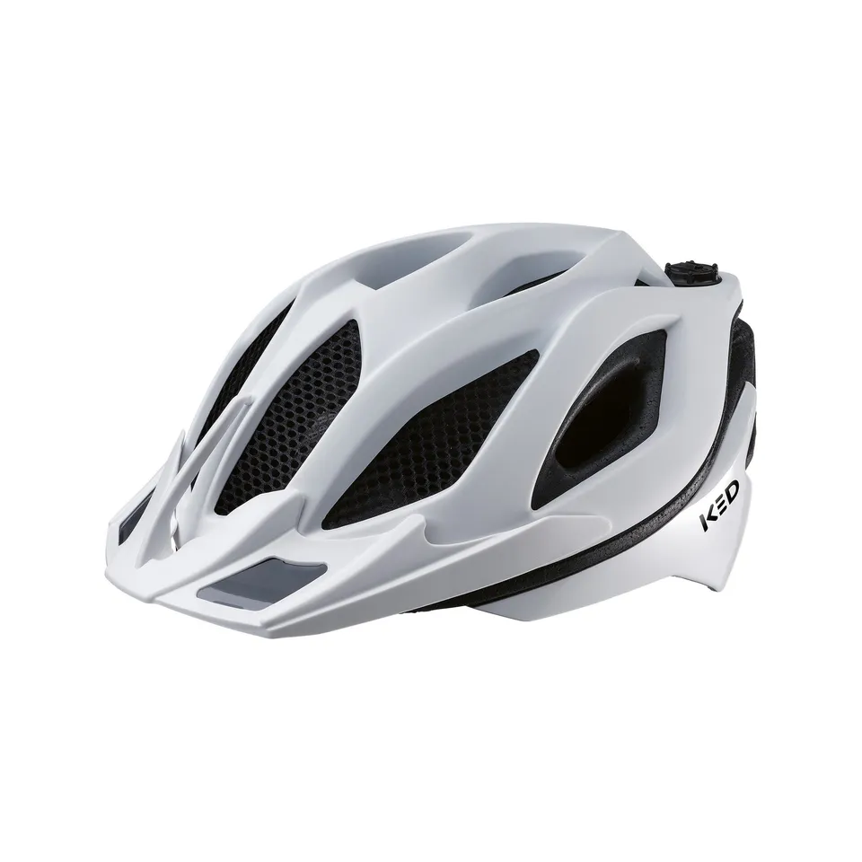 KED Spiri II Trend White Matt cască bicicletă M 52-58 cu LED