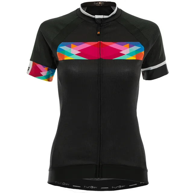Funkier Nugola-2 tricou ciclism fermoar integral