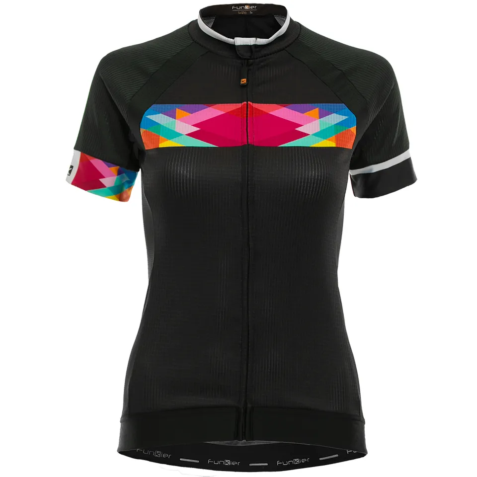 Funkier Nugola-2 tricou ciclism fermoar integral