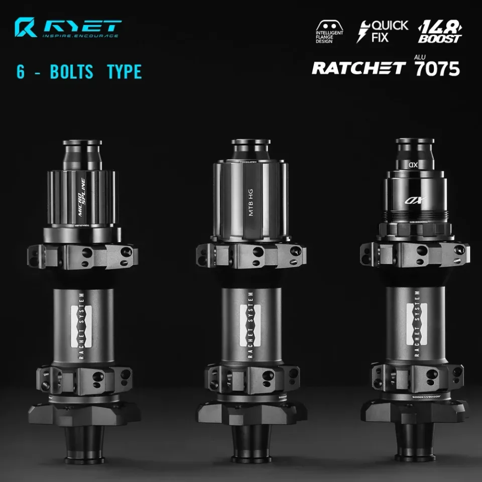 Ryet MTB Ultralight butuc spate Boost 148 28H