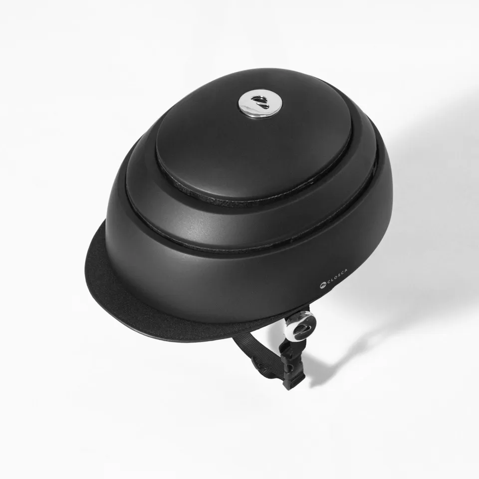 Closca Helmet Visor Black cască pliabilă M neagră