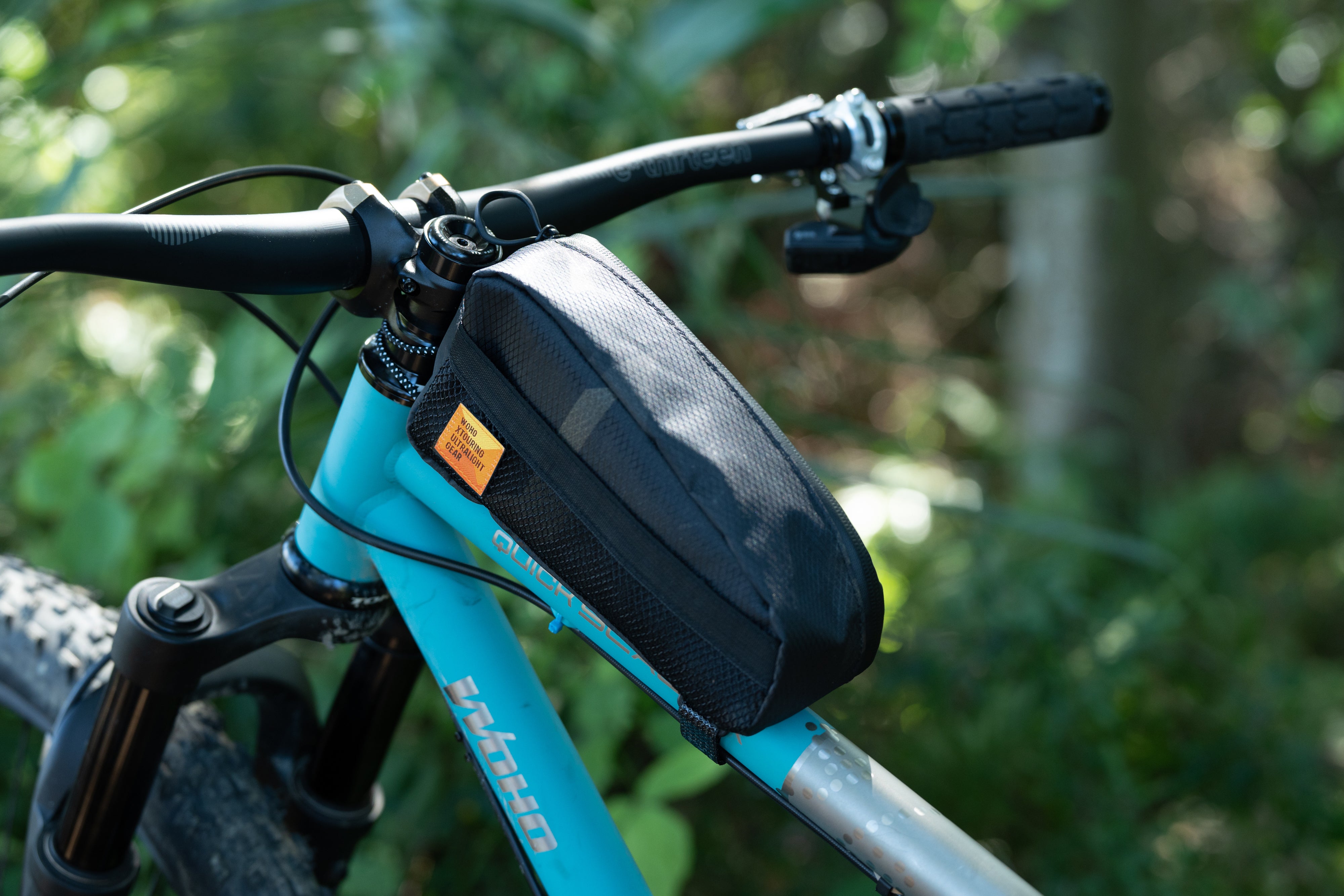 WOHO XTouring Top Tube geantă cadru neagră upper