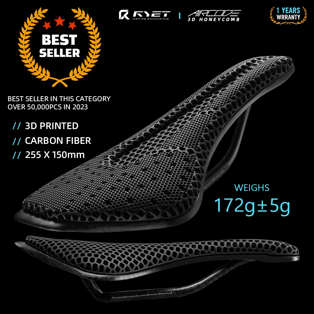 Ryet Aircode șa bicicletă carbon 3D ultralight