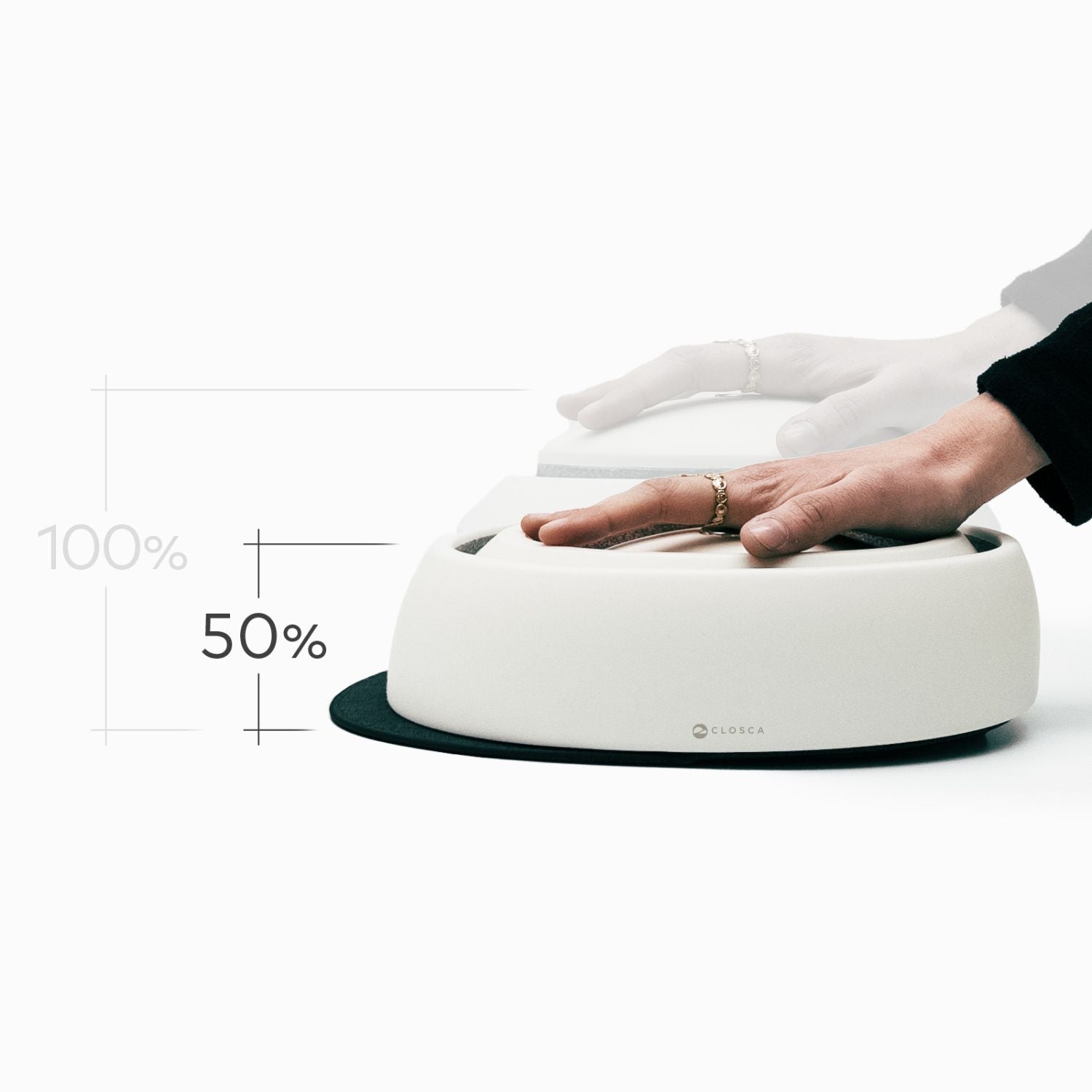 Closca Helmet Visor White cască bicicletă vizor alb