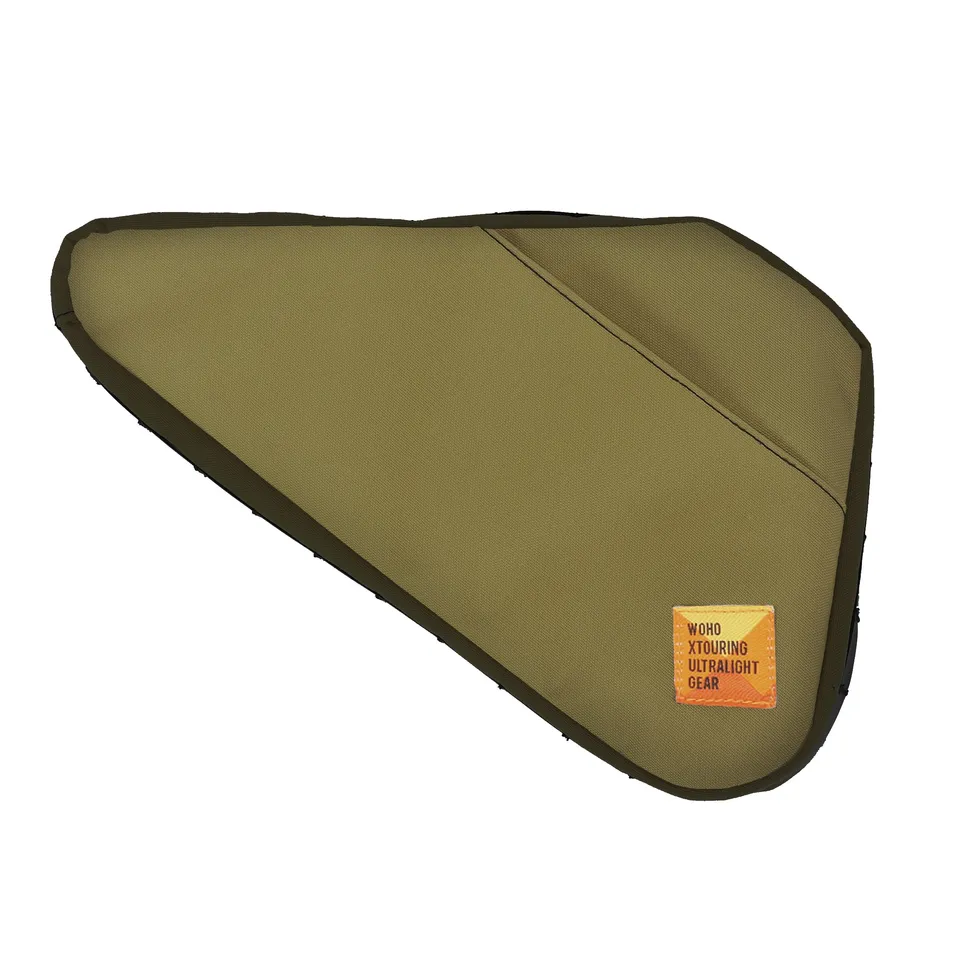 WOHO XTouring Tri Frame Bag geanta cadru Moss Green 1,22L