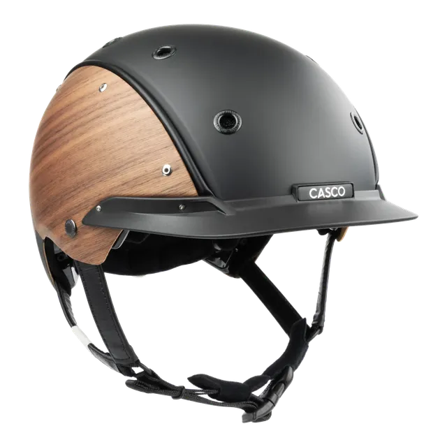 Casco Champ Split Fumed casca echitatie aspect lemn
