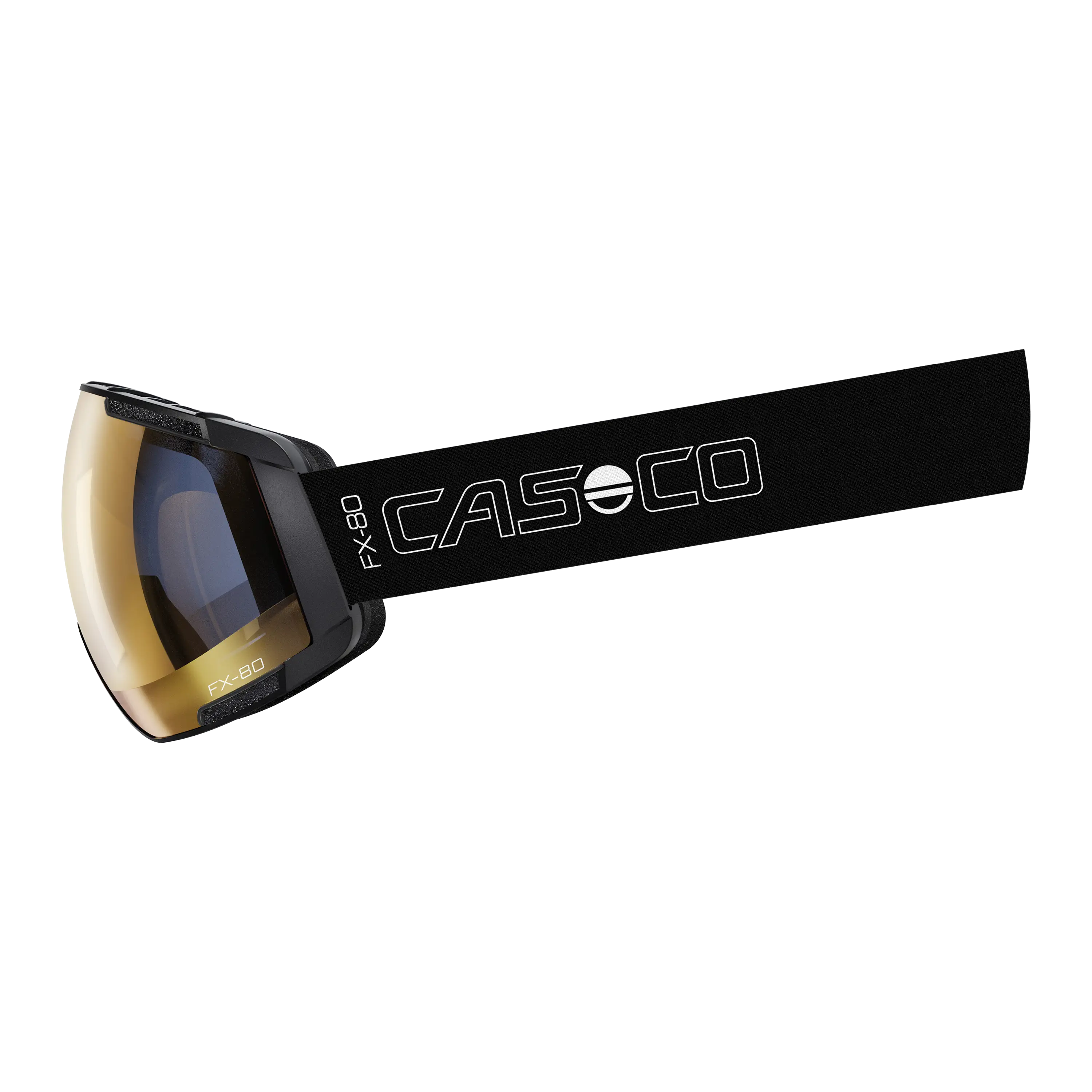 Casco FX80 Strap Vautron+ ochelari schi negru
