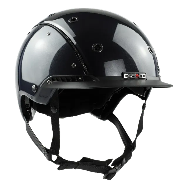 Casco Champ3 Plus casca echitatie albastru metalizat