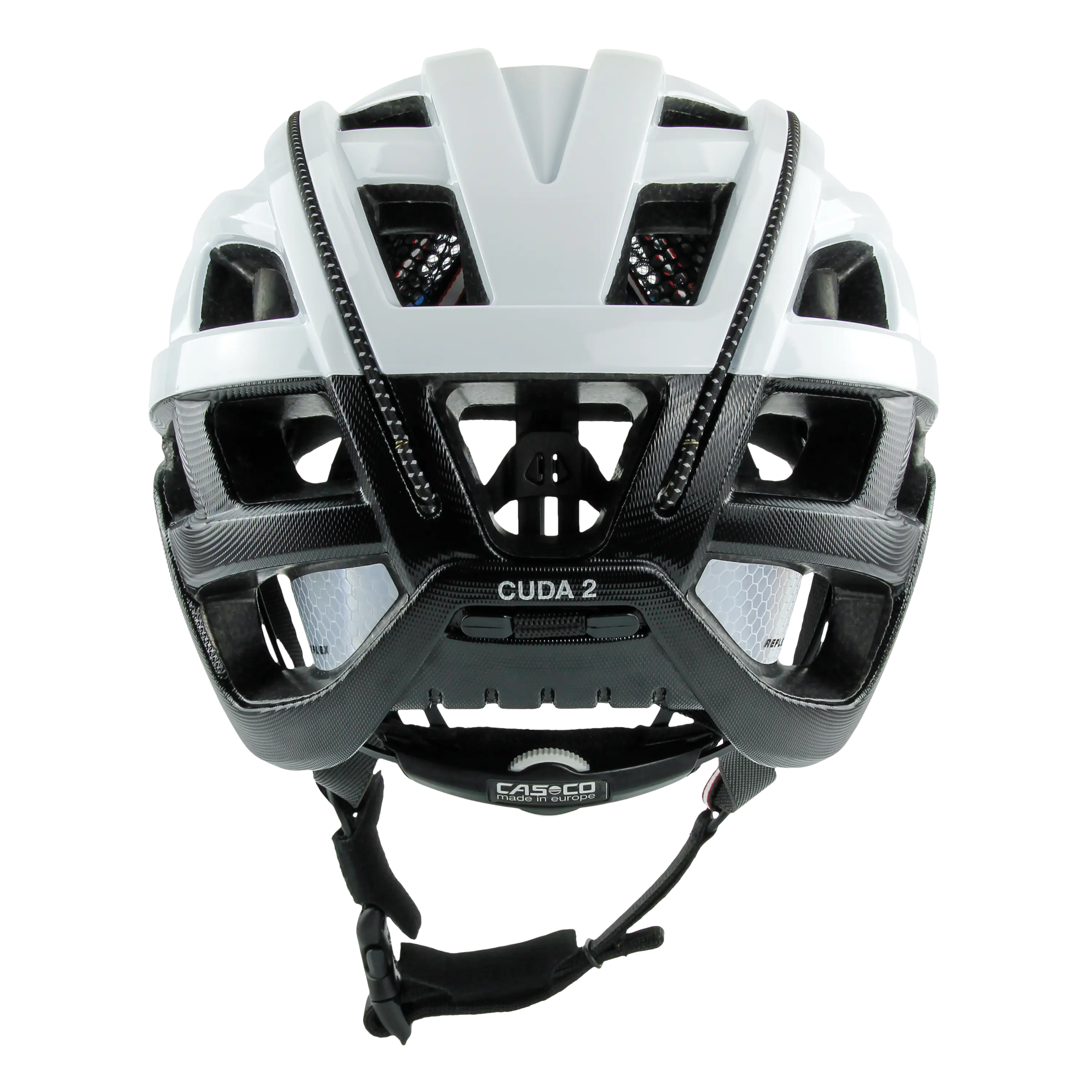 Casco Cuda2 casca bicicleta white-black MTB reglabila