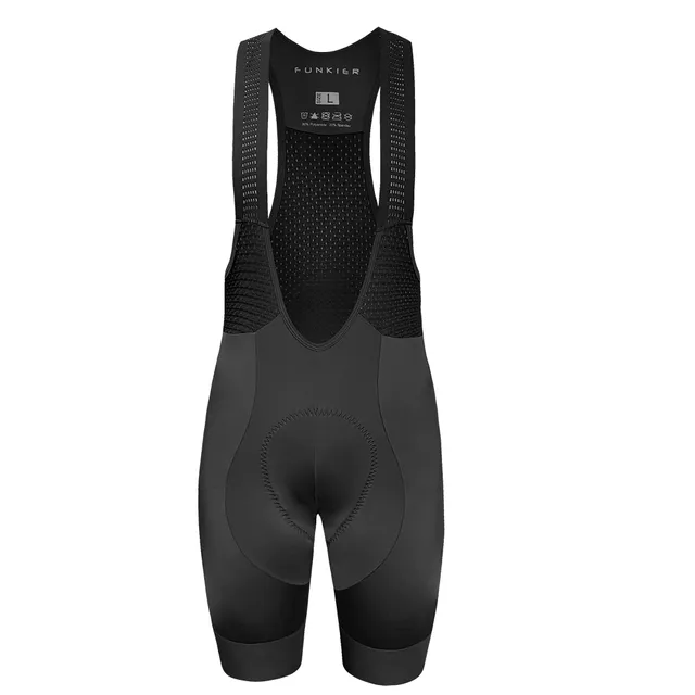 Funkier Robio pantaloni ciclism bretele Elite bazon