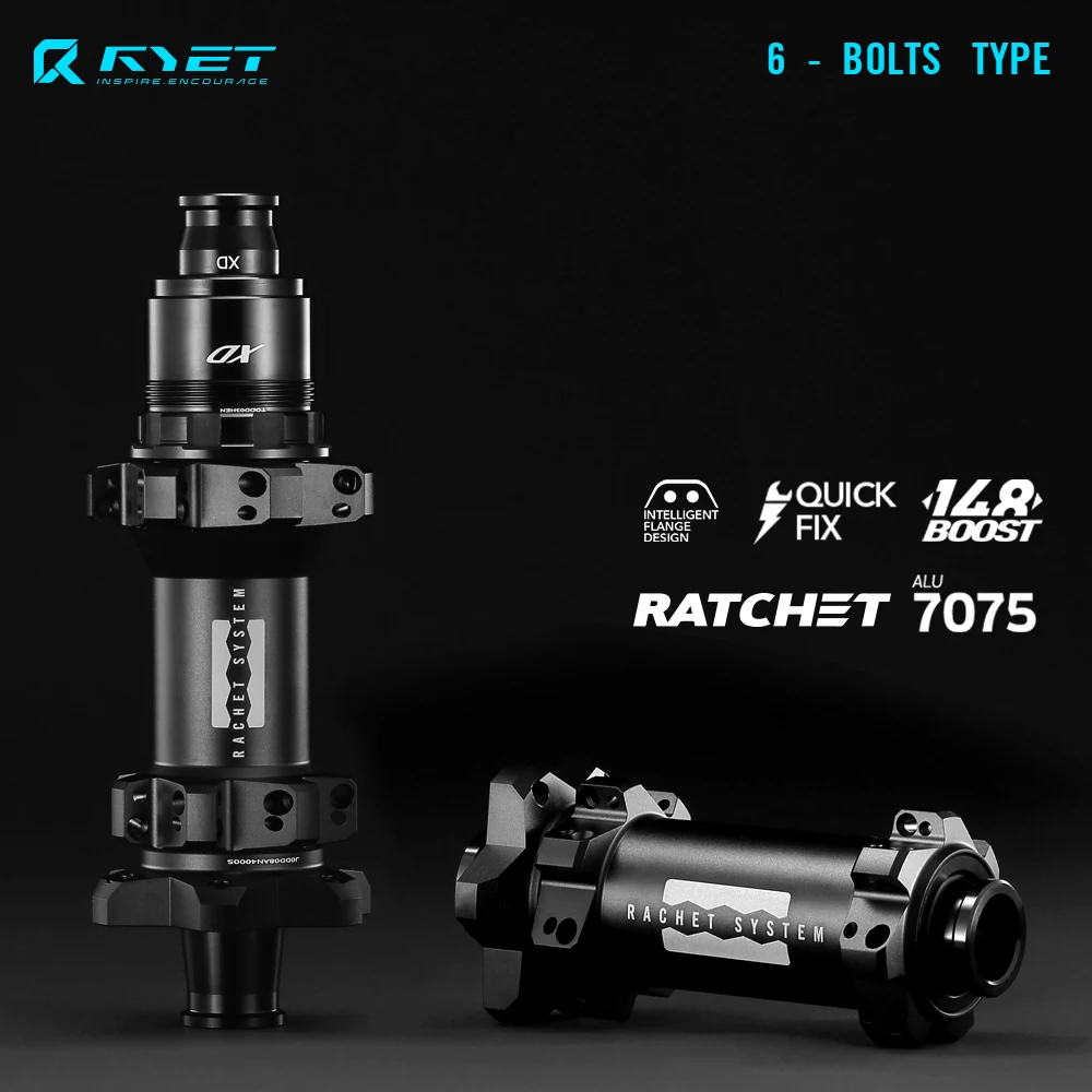 Ryet Ratchet 36T butuc MTB spate 28H Boost 148