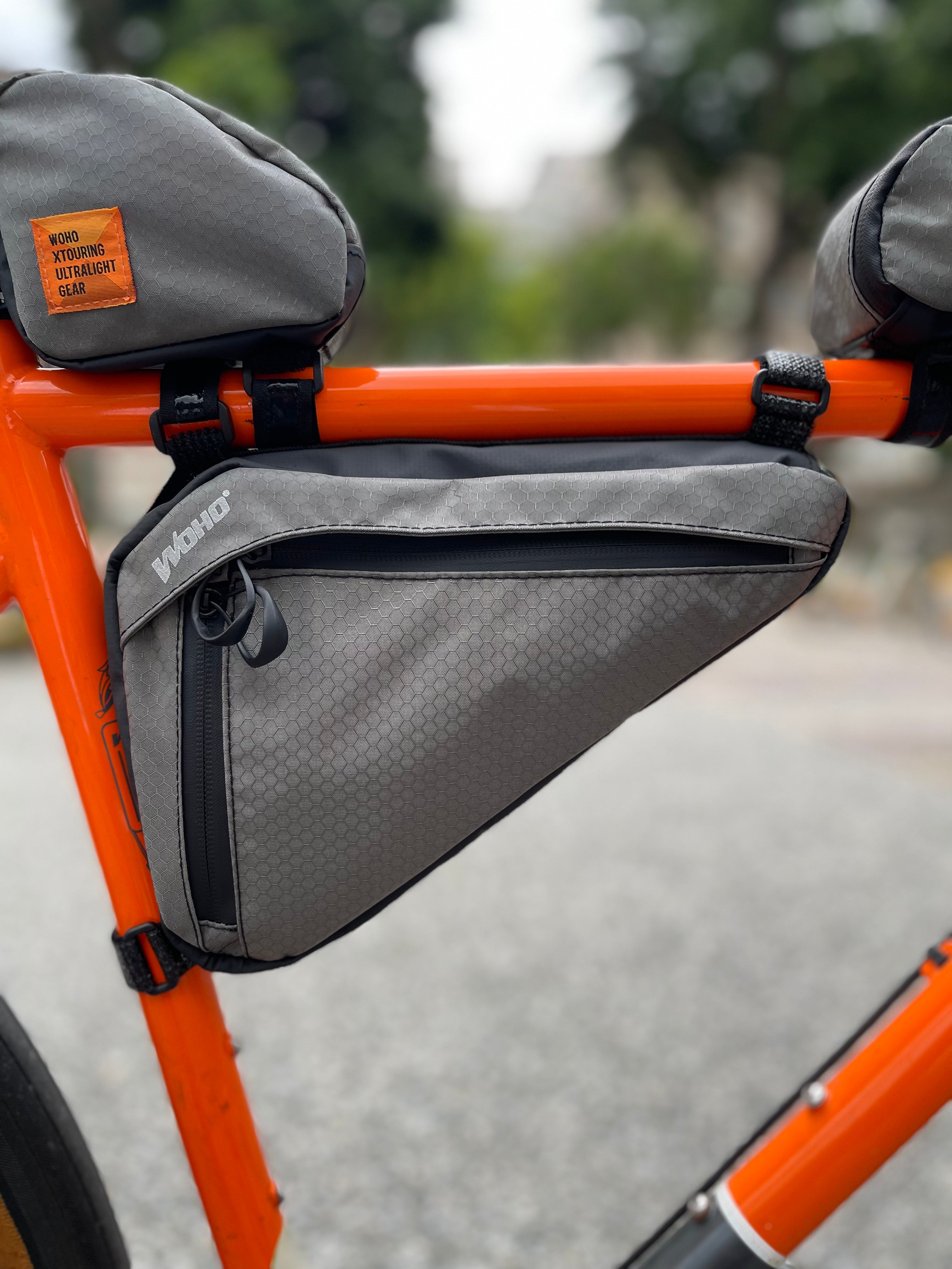 WOHO XTouring Tri geantă cadru 1,22L Iron Grey