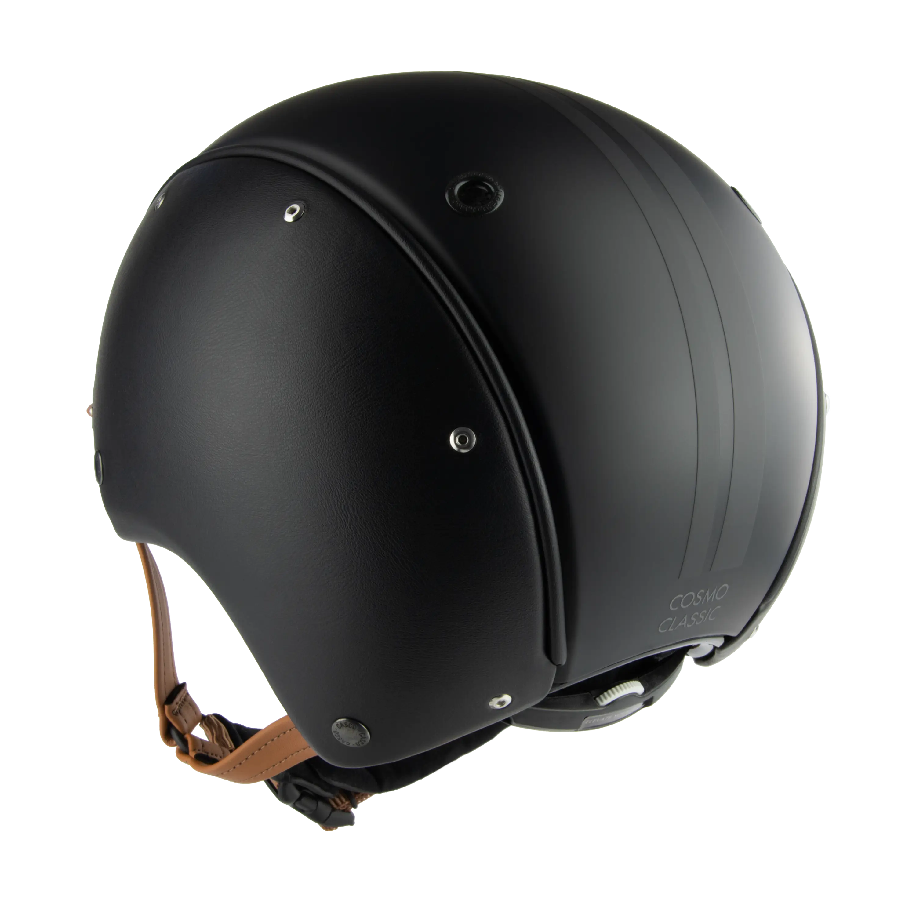 Casco Cosmo Classic cască bicicletă verde piele vegană