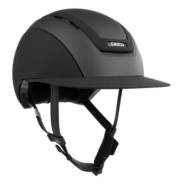 Casco Elite Velaris cască echitație negru piele