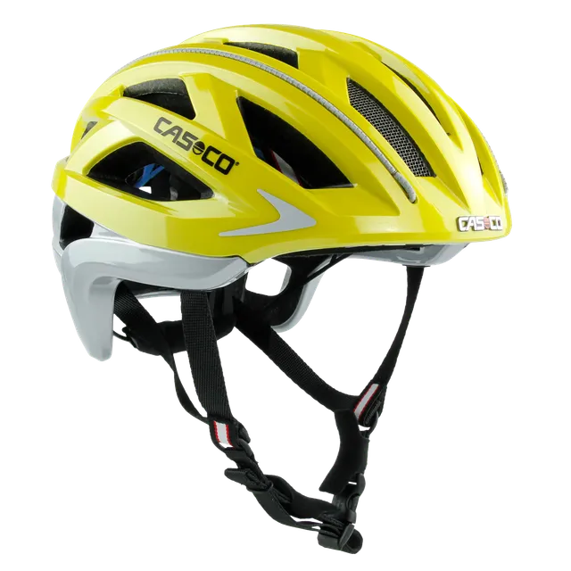 Casco Cuda2 Strada cască bicicletă galben aero