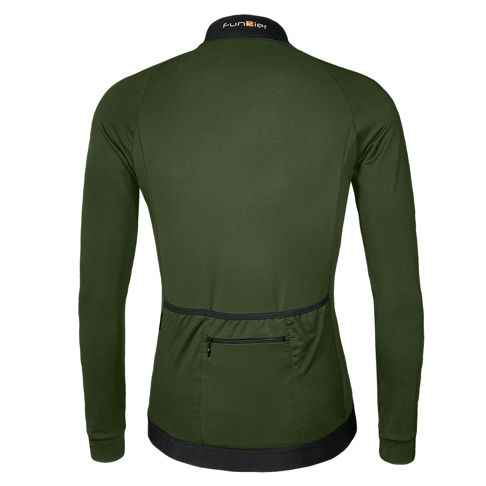 Funkier Surin tricou ciclism mânecă lungă fleece