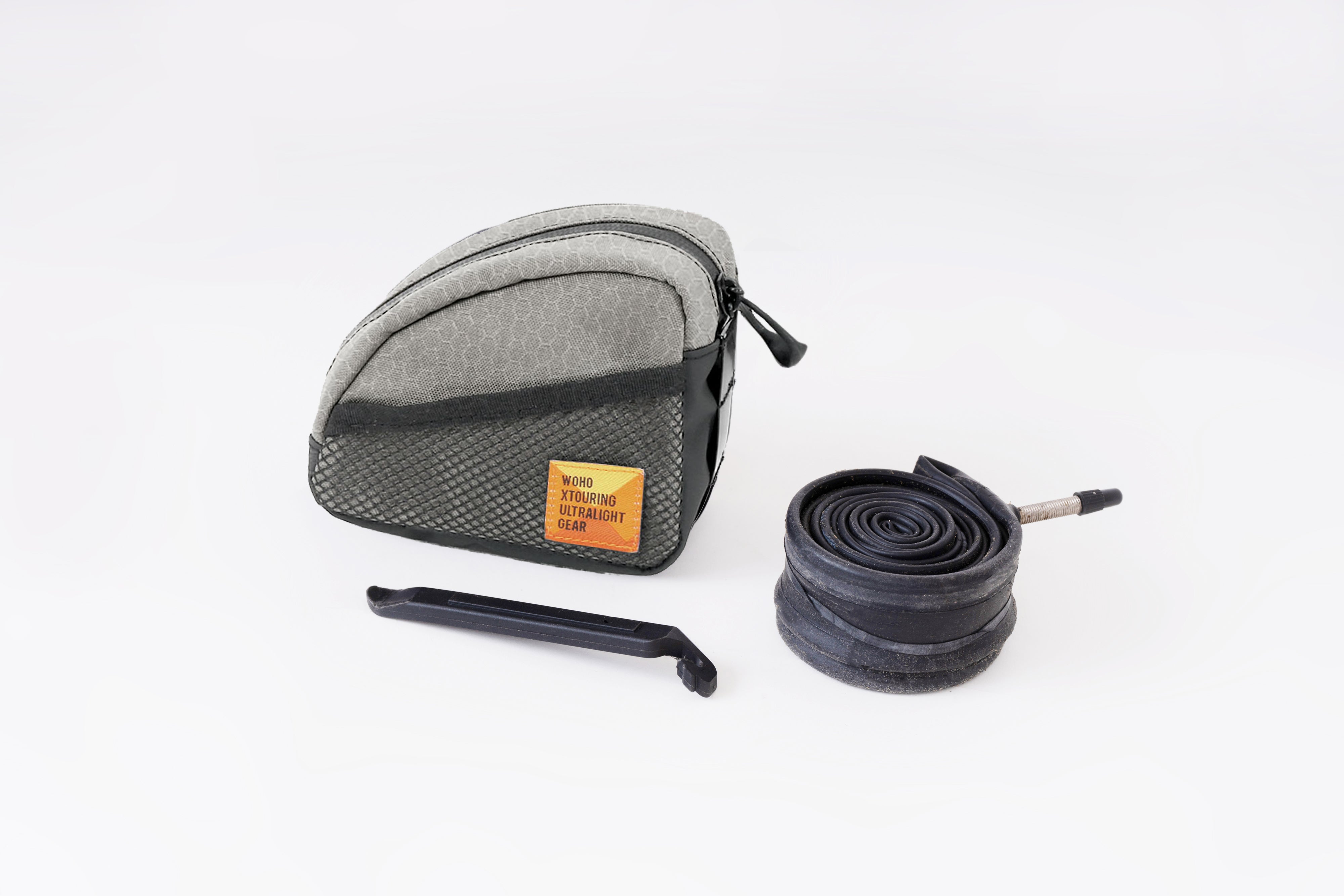 WOHO XTOURING Top Tube Bag Mini geantă cadru gri 0,43L