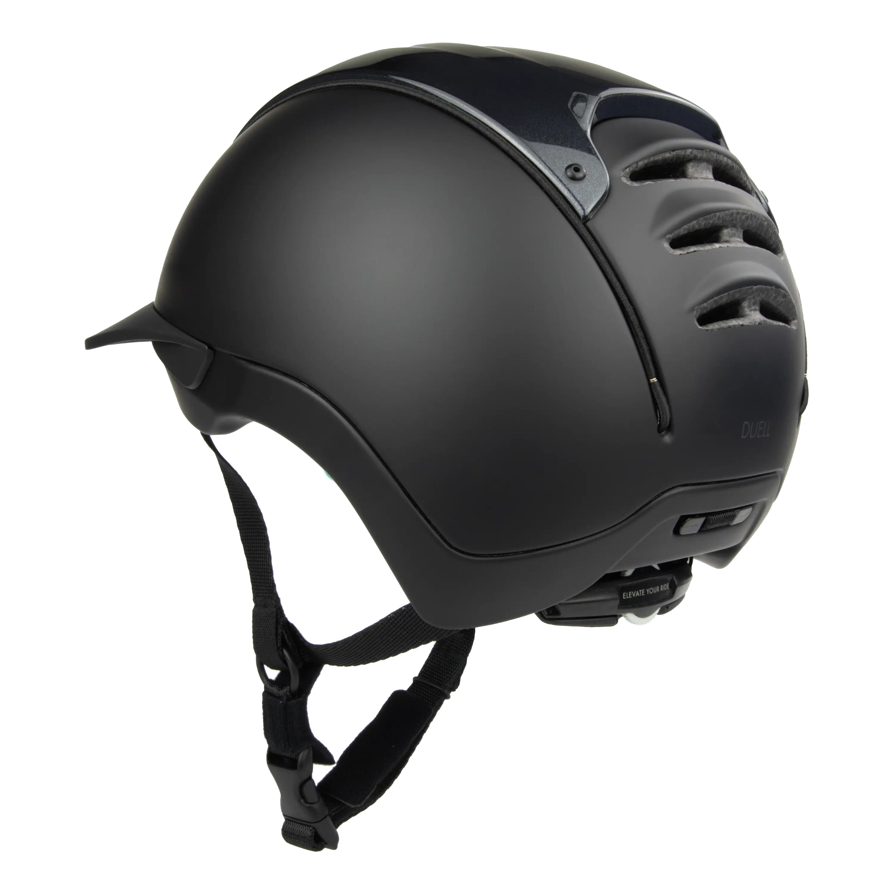Casco Duell Prime casca echitatie negru mat