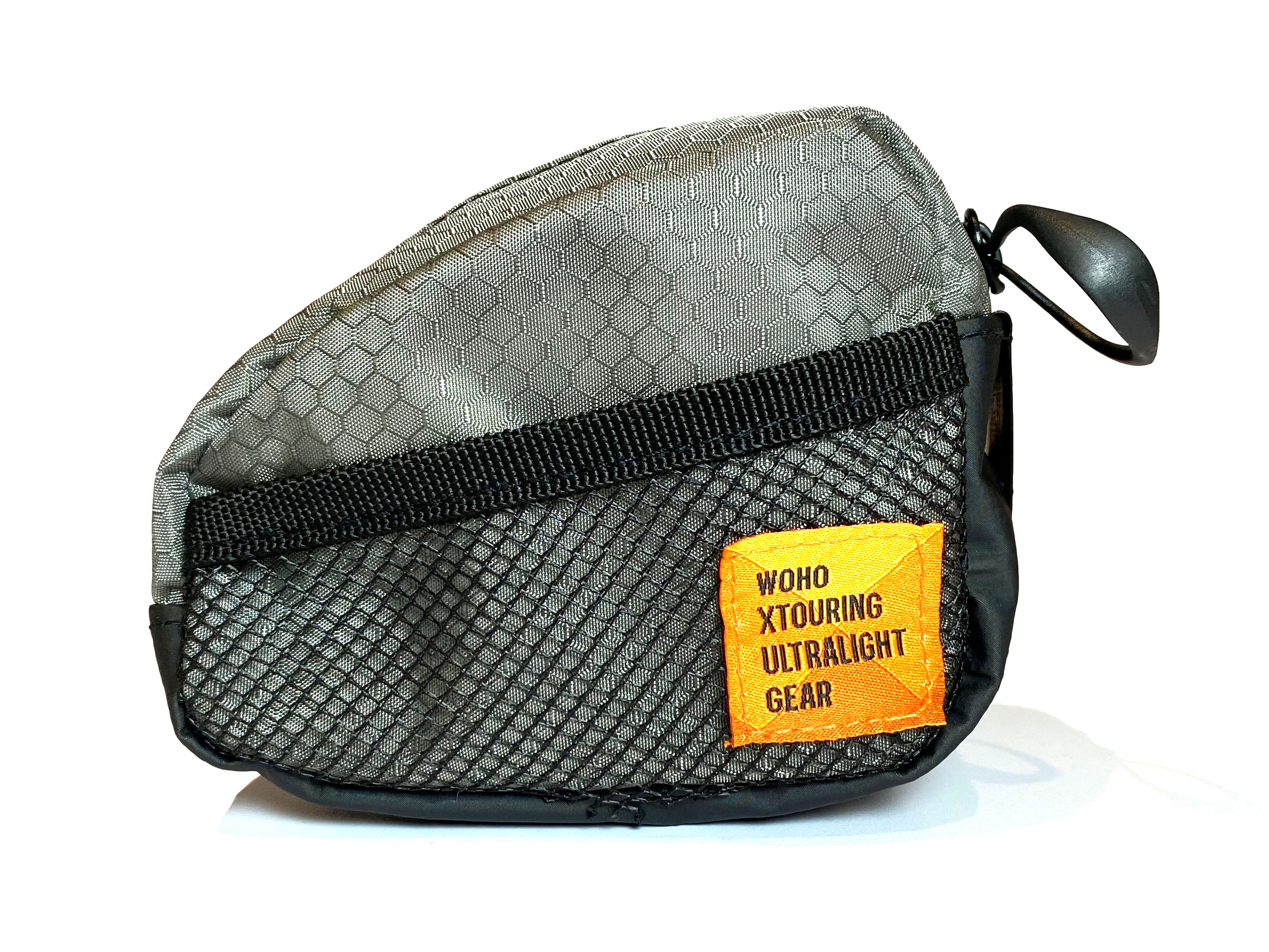 WOHO XTOURING Top Tube Bag Mini geantă cadru gri 0,43L