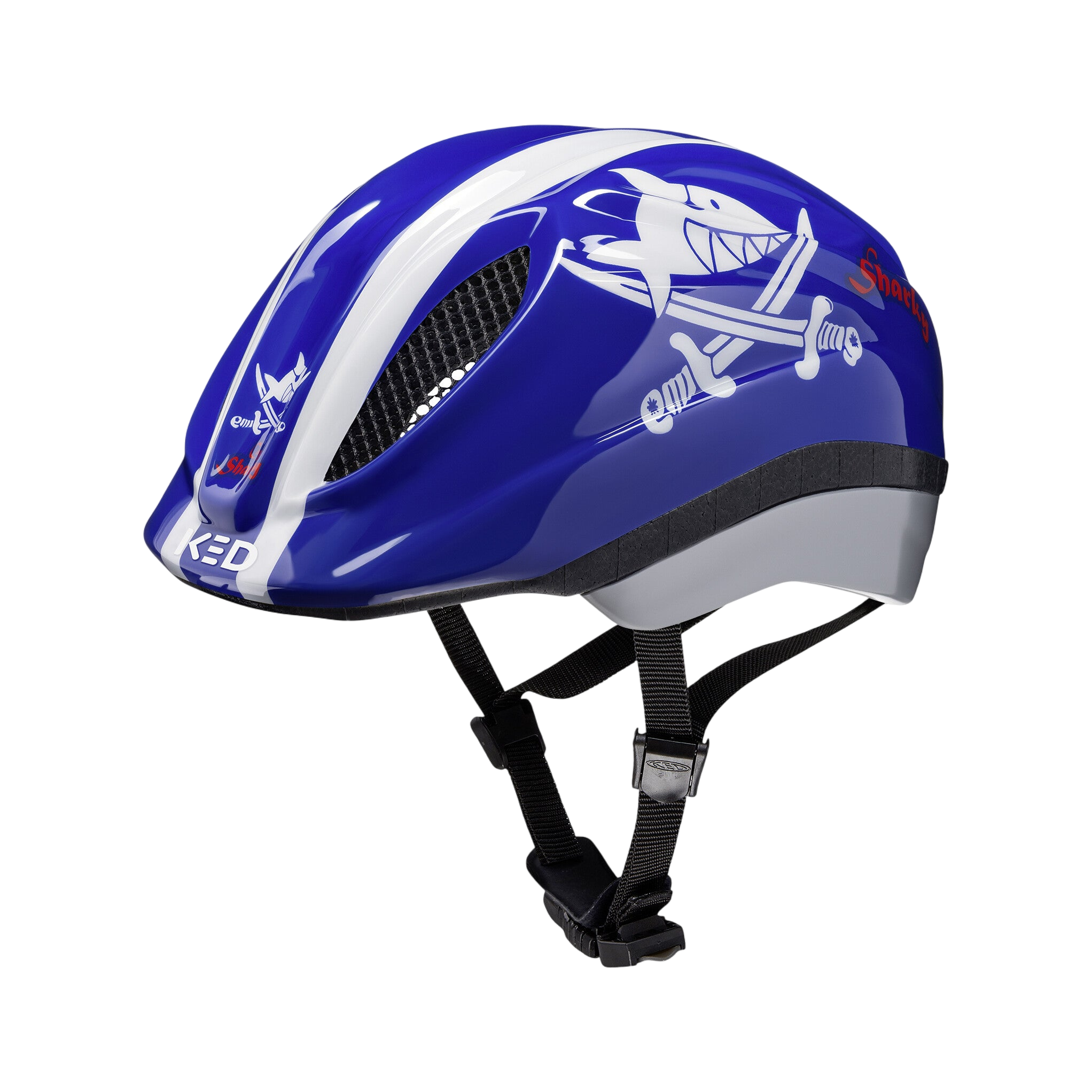 KED Meggy II Originals casca copii Sharky Blue 52-58
