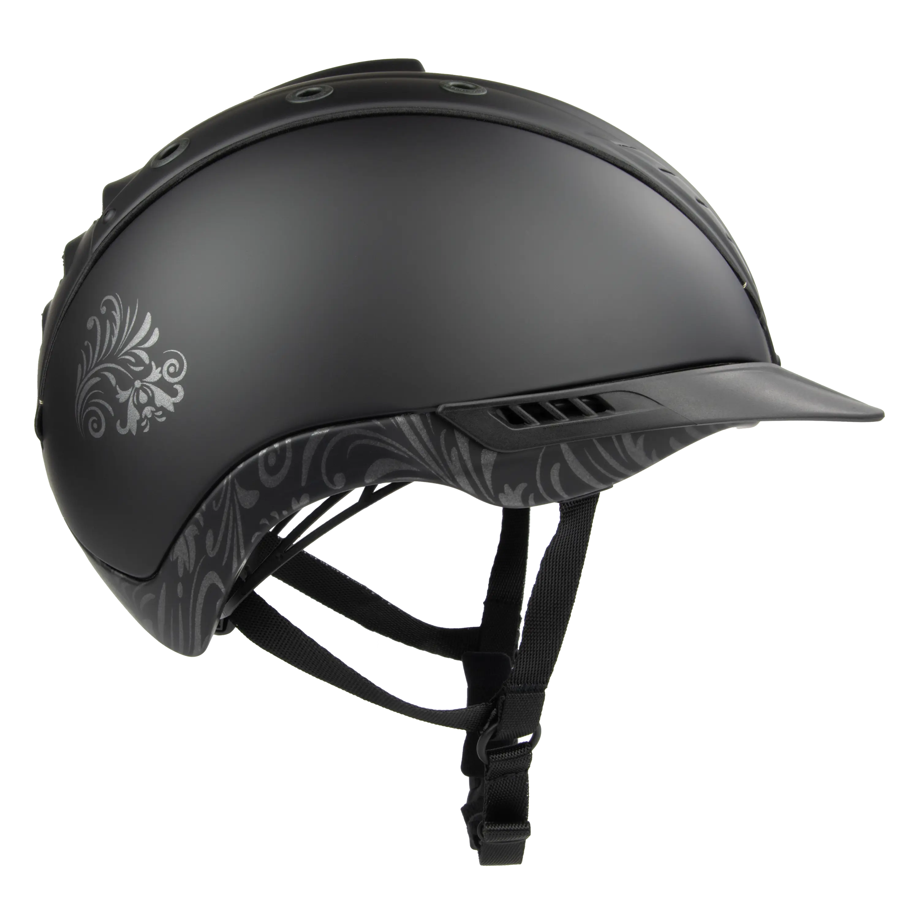 Casco Mistrall2 Floral Black cască echitație
