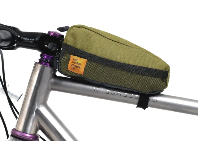 Woho XTouring geanta cadru Cordura verde 0.6L