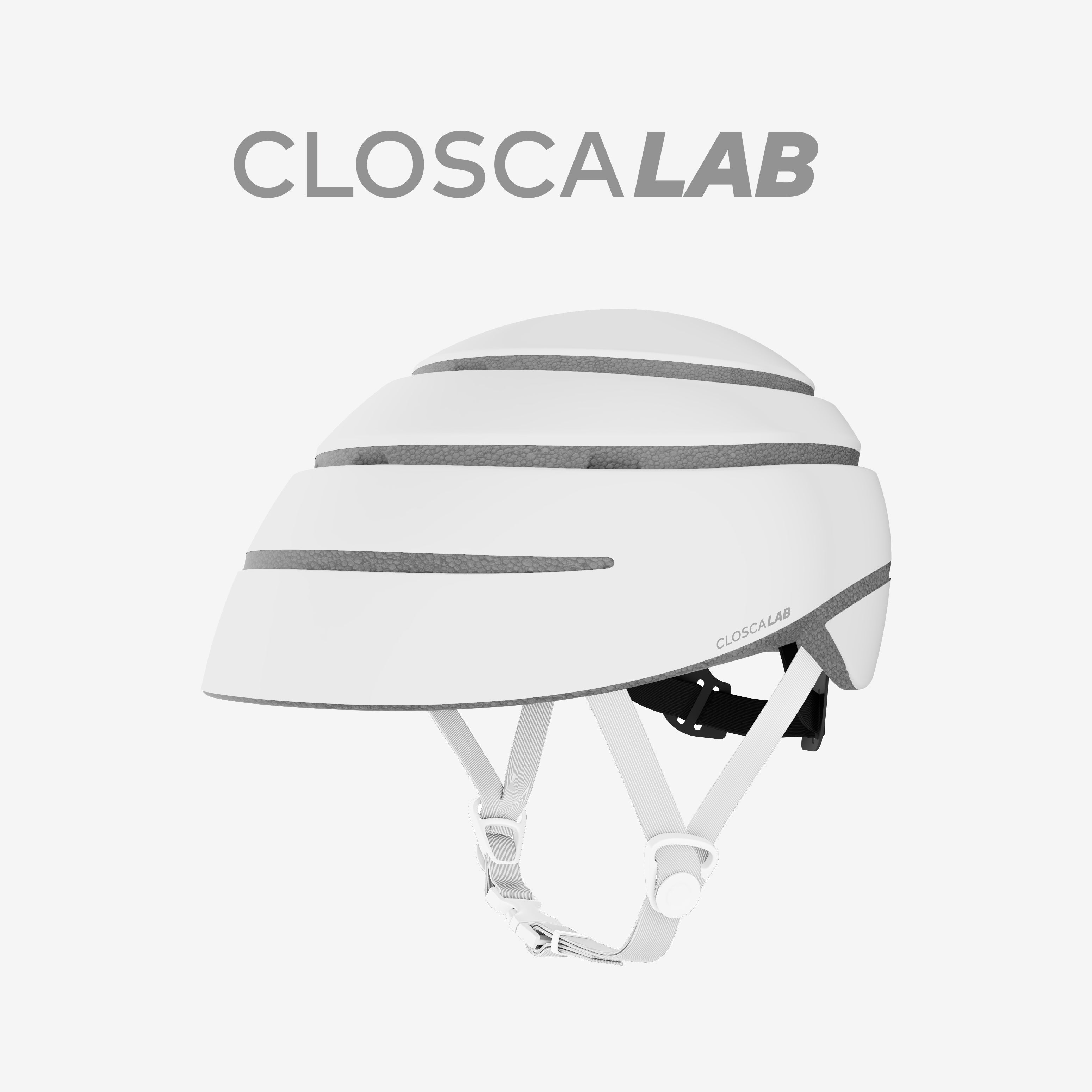 Closca Loop Lab Off White cască bicicletă M pliabilă