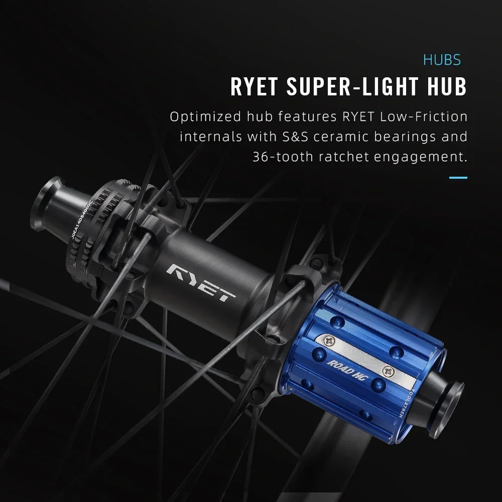 Ryet set roti carbon sosea disc ultralight 1180g tubeless