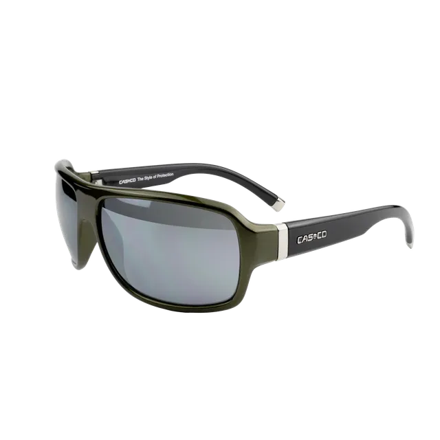 Casco SX-61 Bicolor ochelari soare maro cafe racer