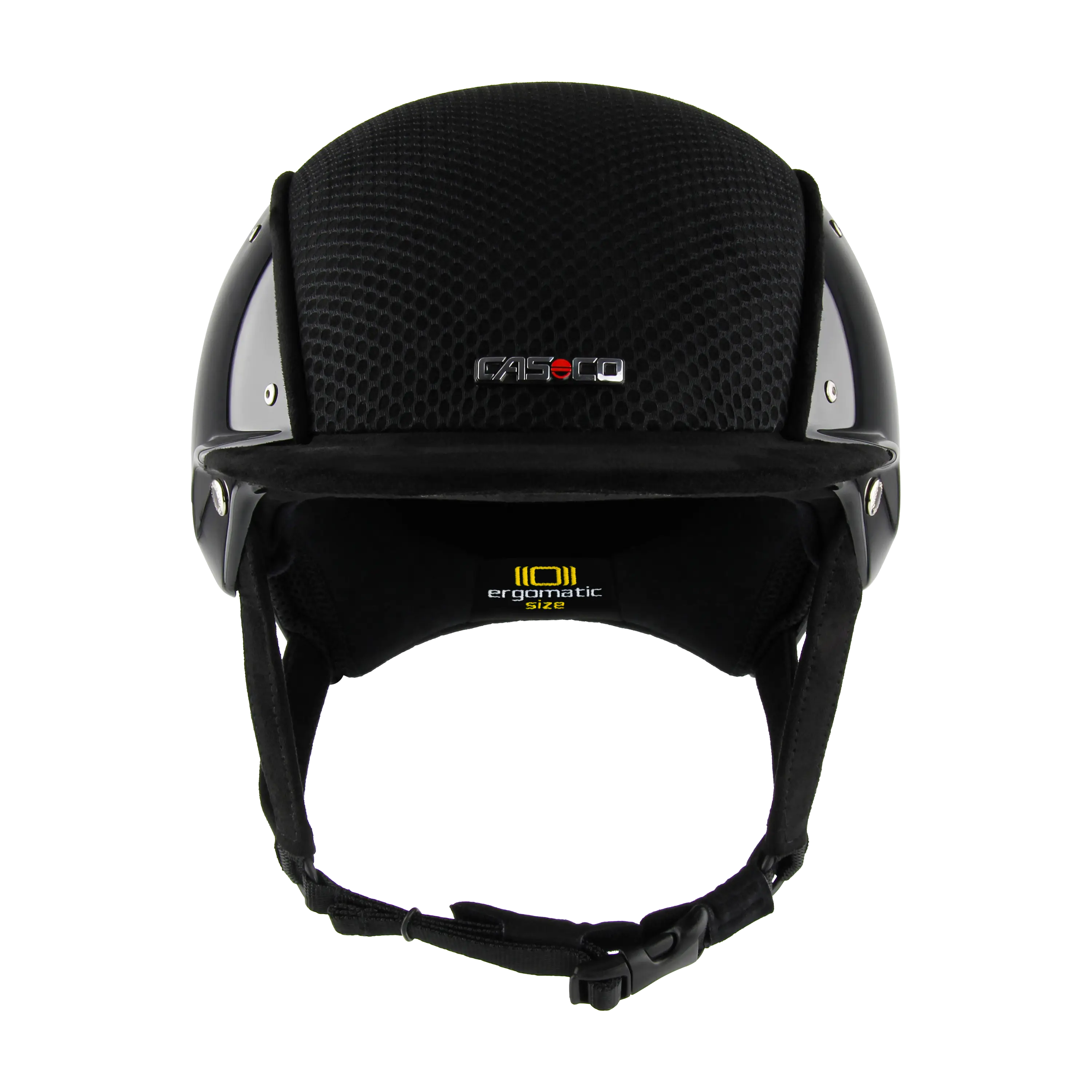 Casco Apart casca echitatie negru lac si velur