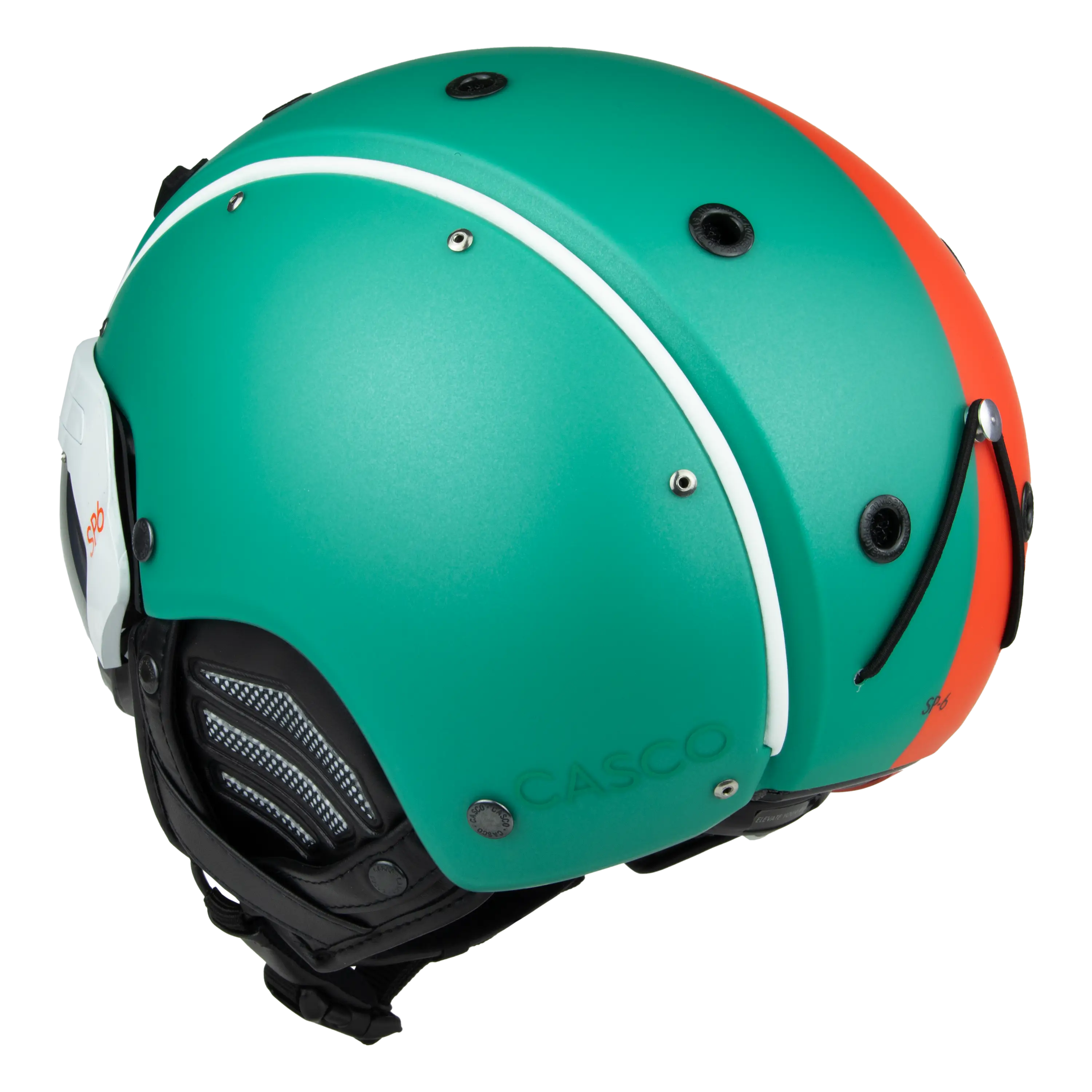 Casco SP-6 Trinity Volt casca schi verde cu vizor