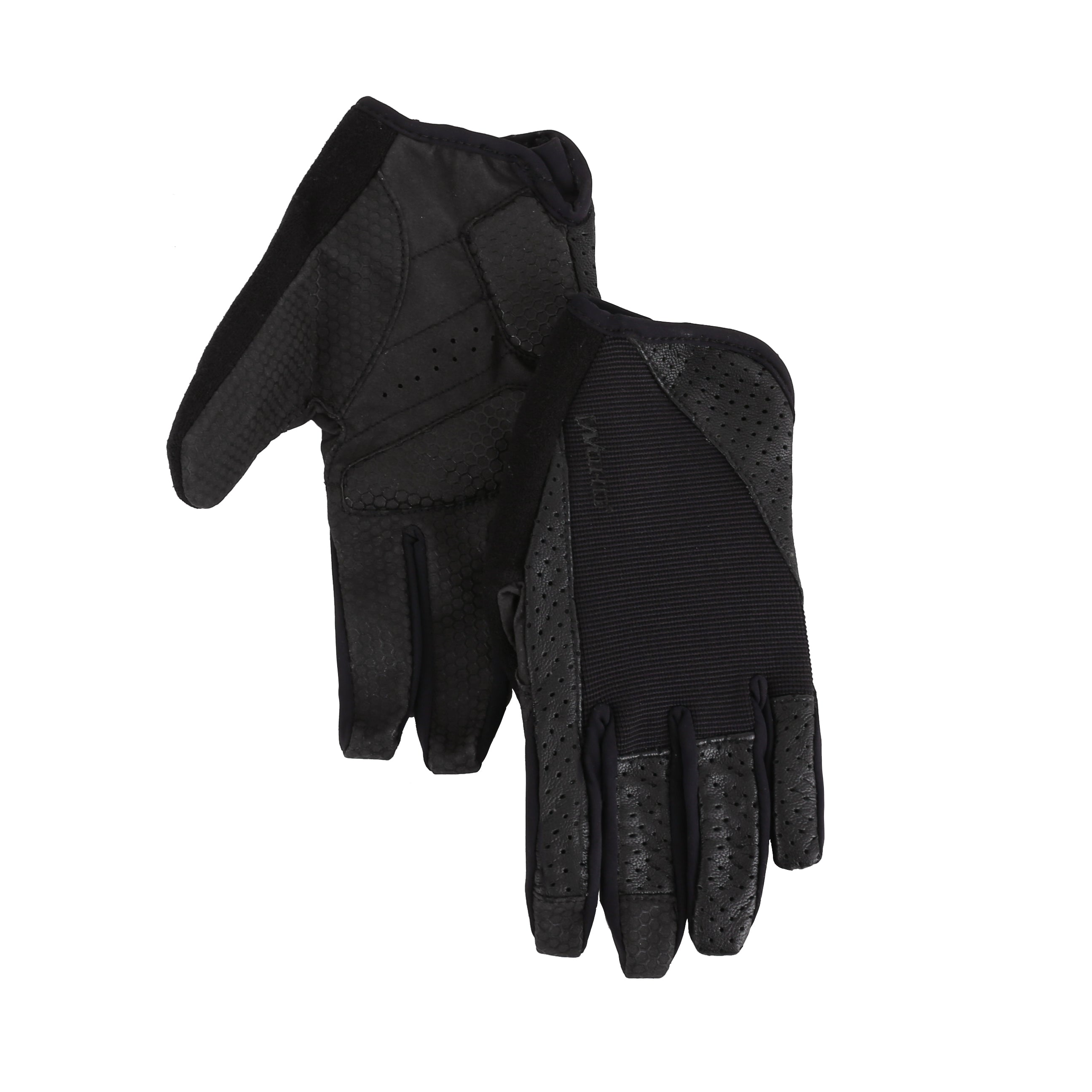 WOHO Club Racer manusi piele lungi L negre
