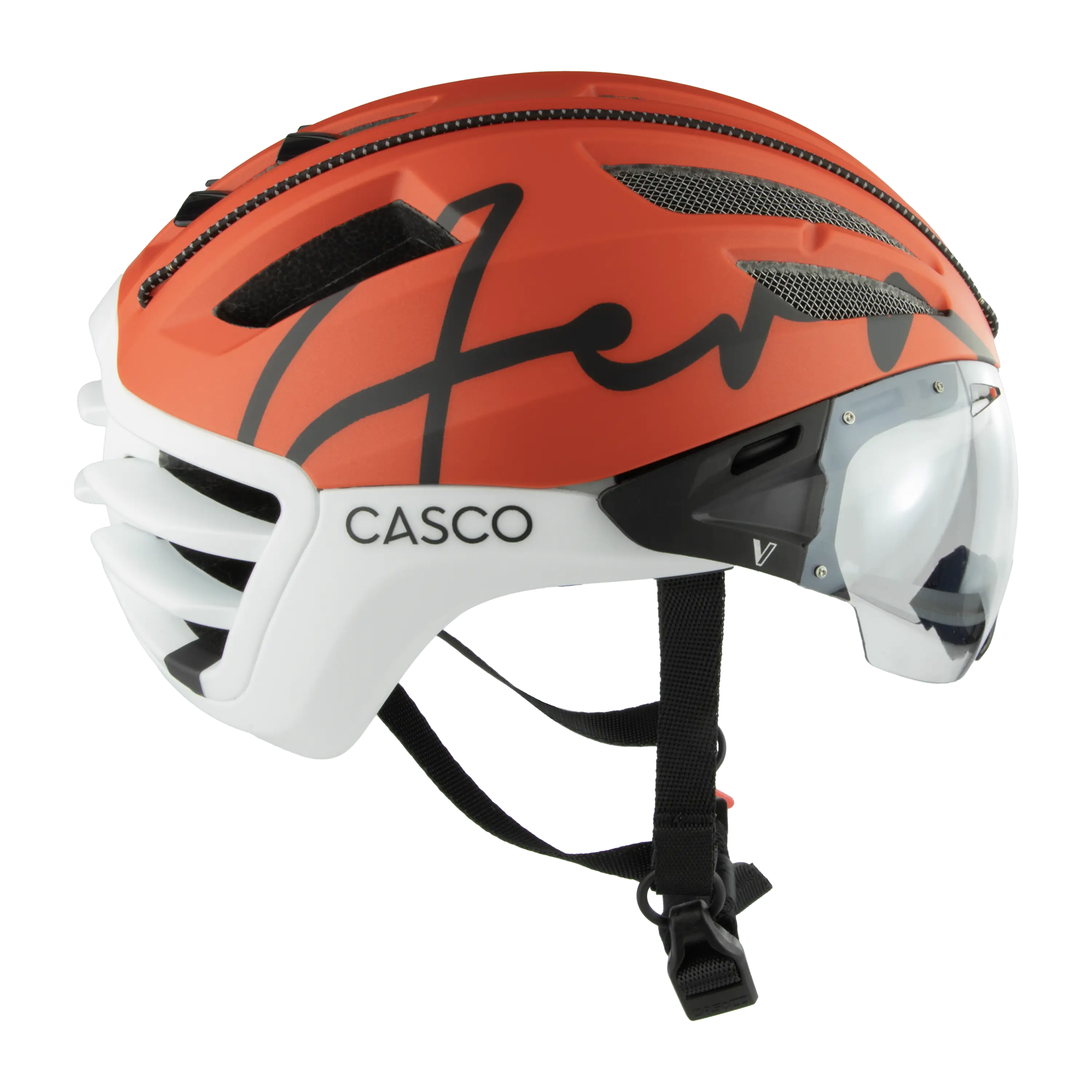 Casco SPEEDAIRO AERO casca bicicleta burned orange