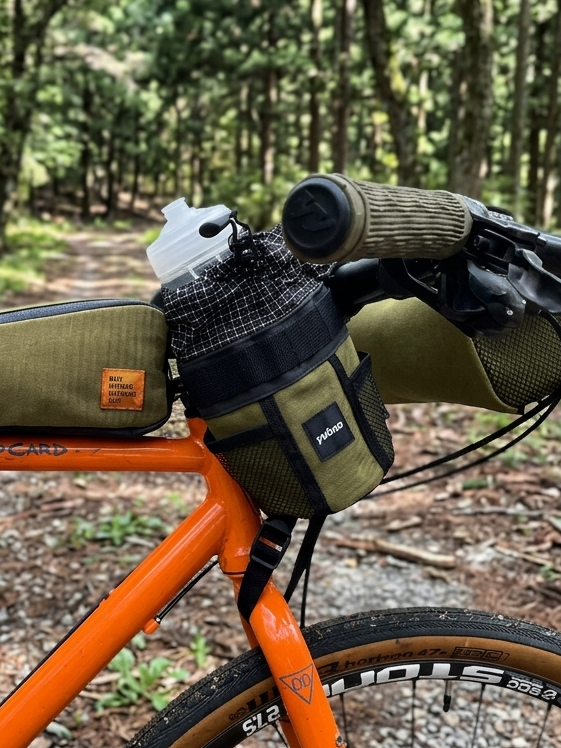 WOHO XTouring set genti bikepacking Moss Green Cordura 5 piese