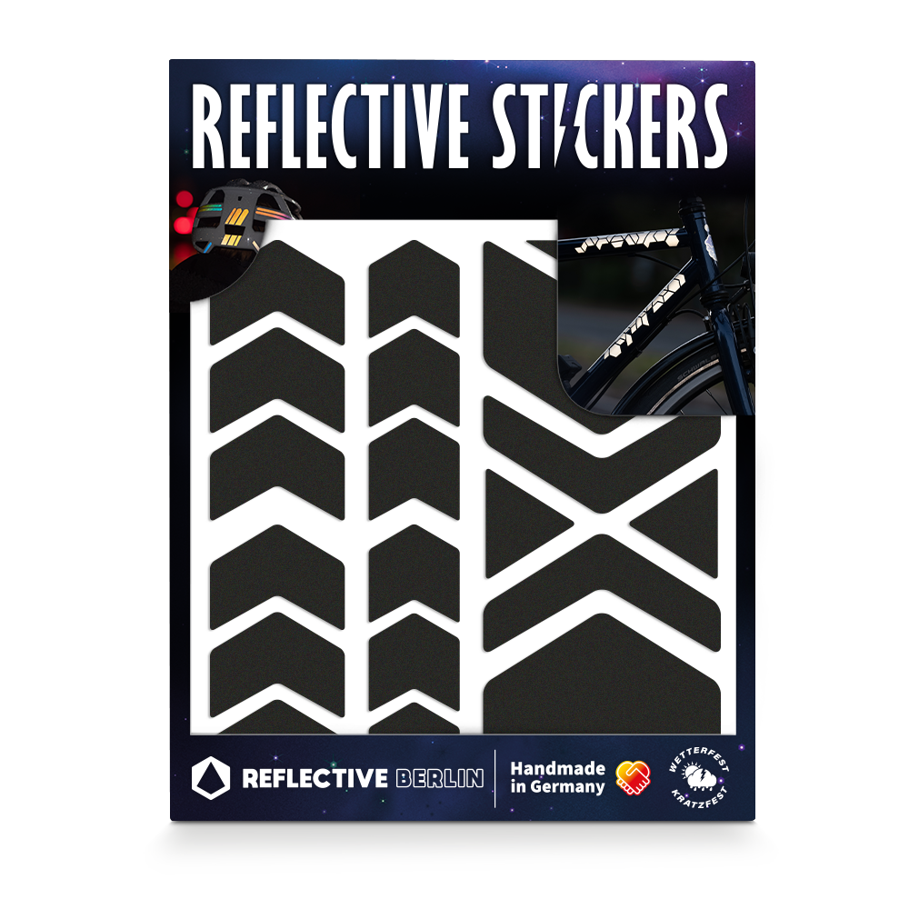 KED Speedy Blue stickere reflectorizante casca