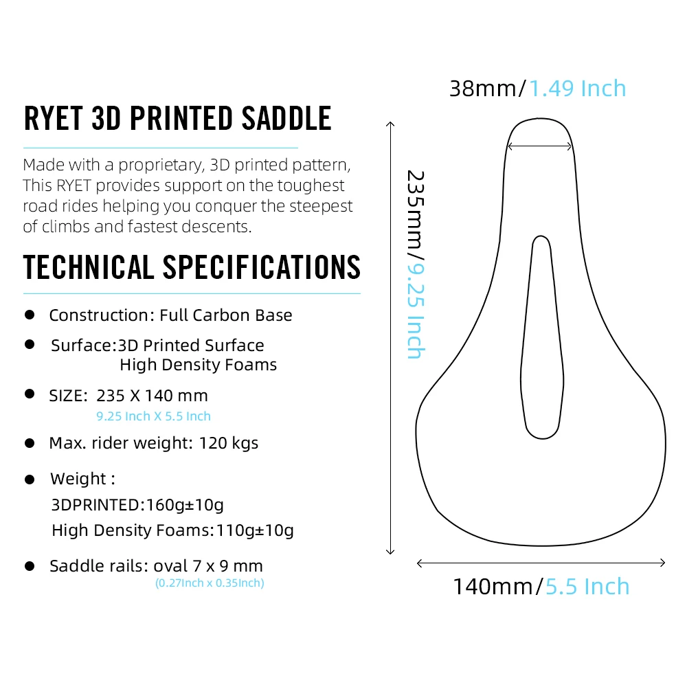 Ryet T200 sa bicicleta carbon 3D ultralight racing