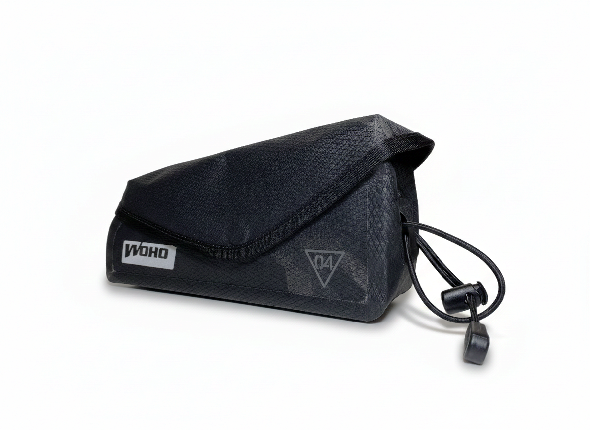 WOHO XTOURING Top Tube Bag Dry geantă cadru neagră Standard
