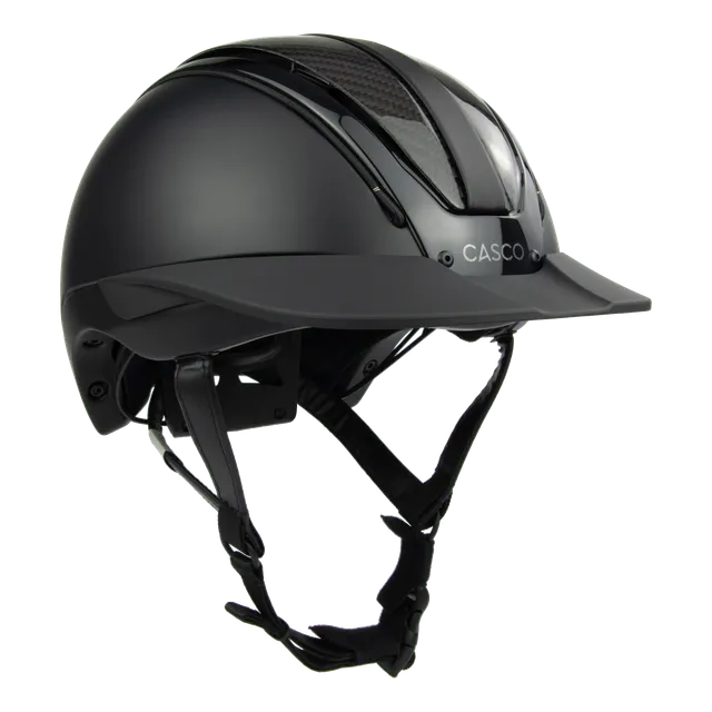 Casco Duell One Carbon casca echitatie neagra S-M-L