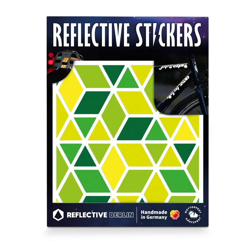 KED Speedy Blue stickere reflectorizante casca
